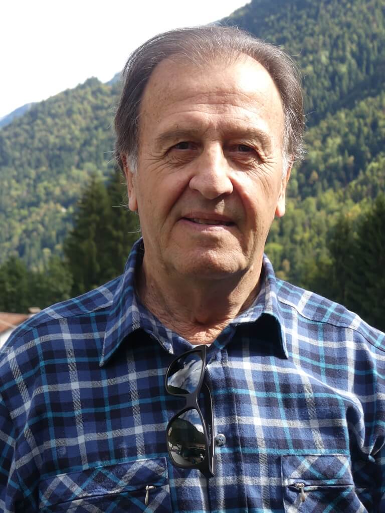 Walter Caffoni che fu campione di kilometro lanciato