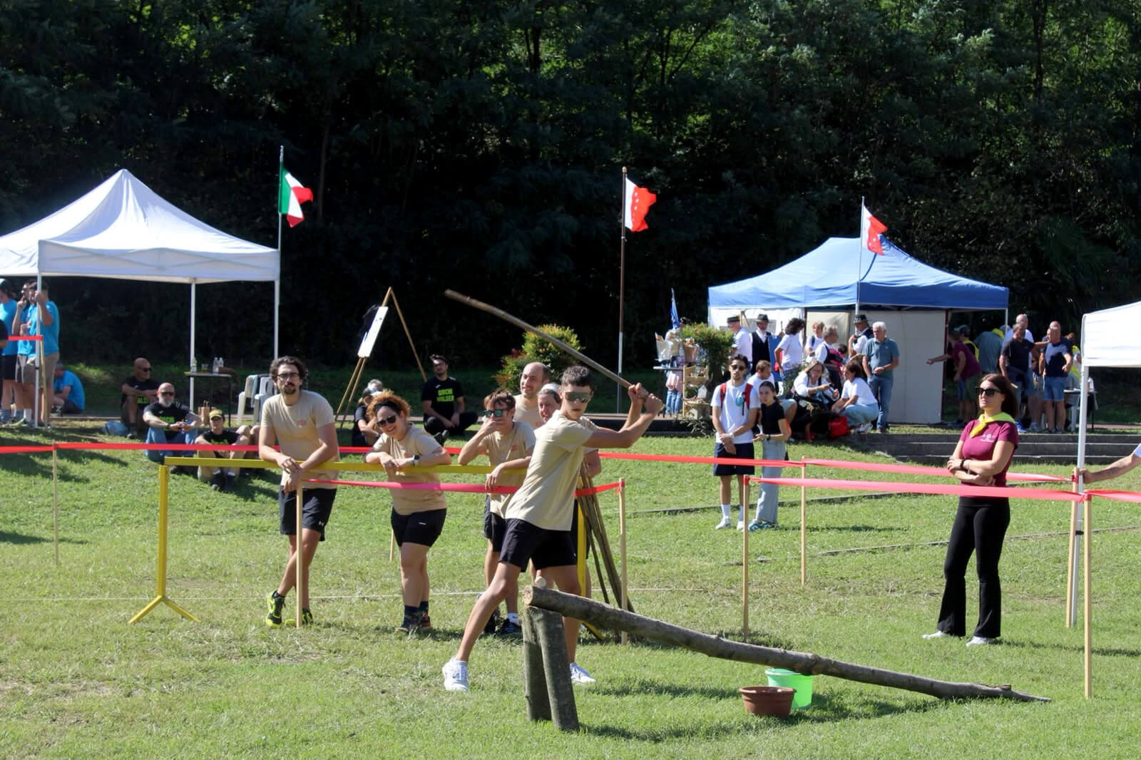 La Squadra Di Ornavasso Durante I Giochi