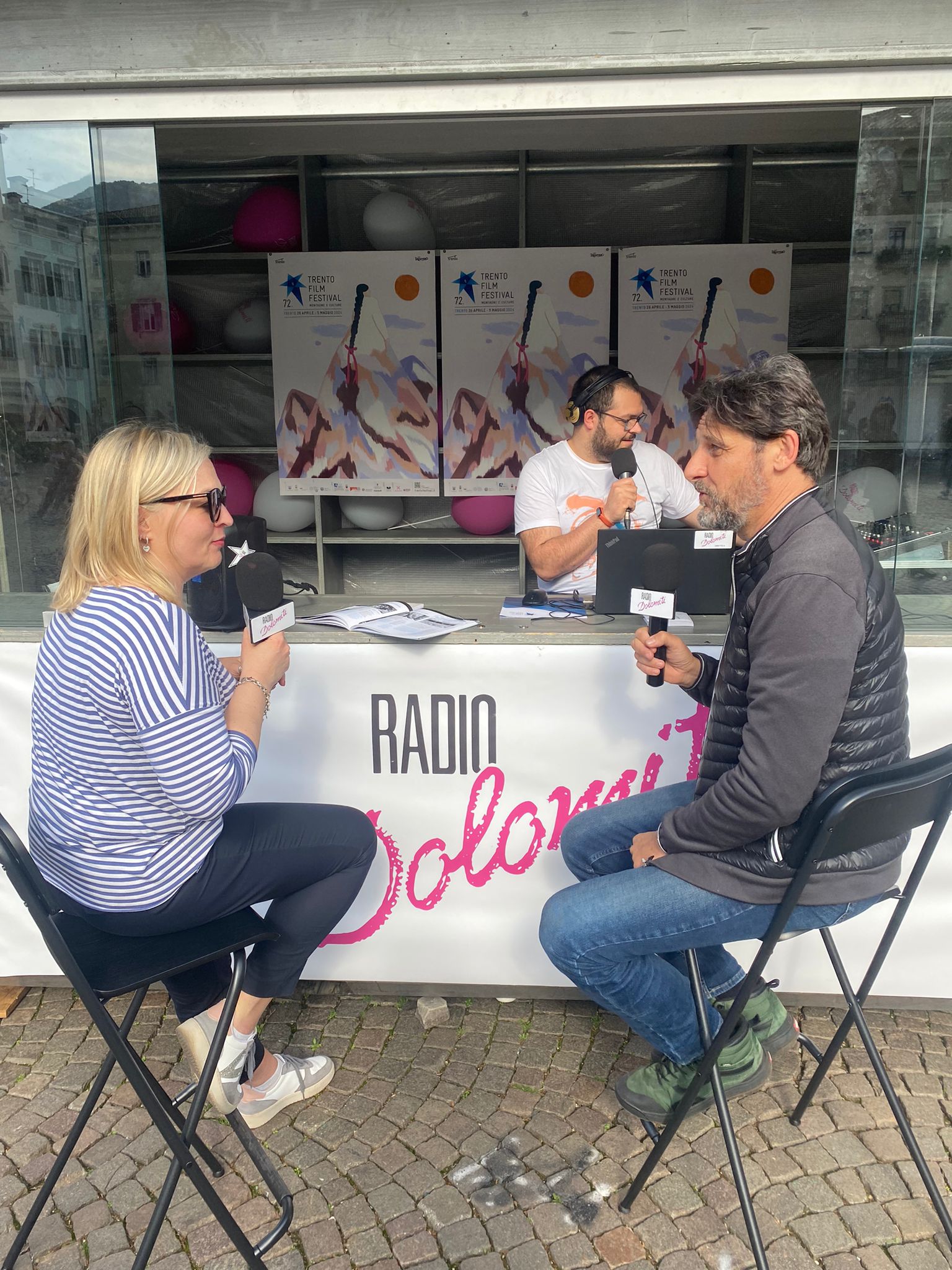Trento Film Festival - Nicola Buffoni a Radio Dolomiti