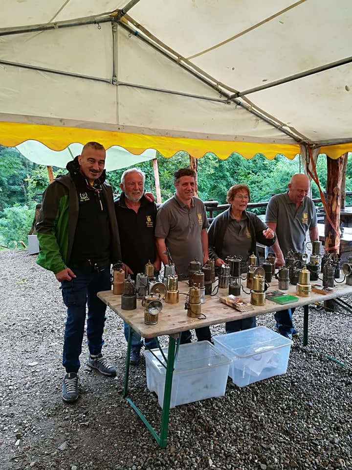 Figli della Miniera ad un evento in Svizzera nel 2018