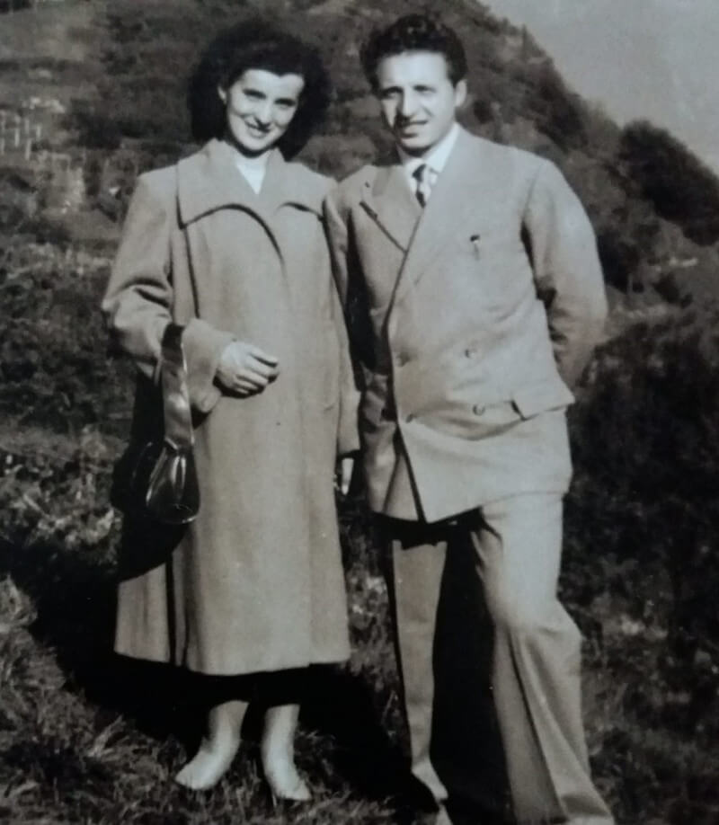 Aurelia e Marino (26 Settembre 1949   Oggi Sposi)