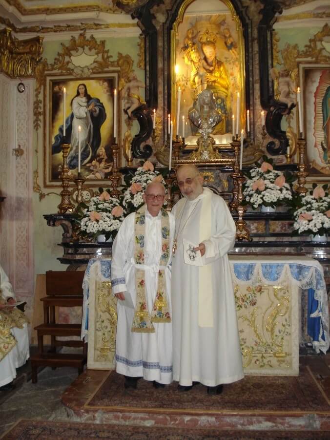 Don Bossi Con Don Romagnoli
