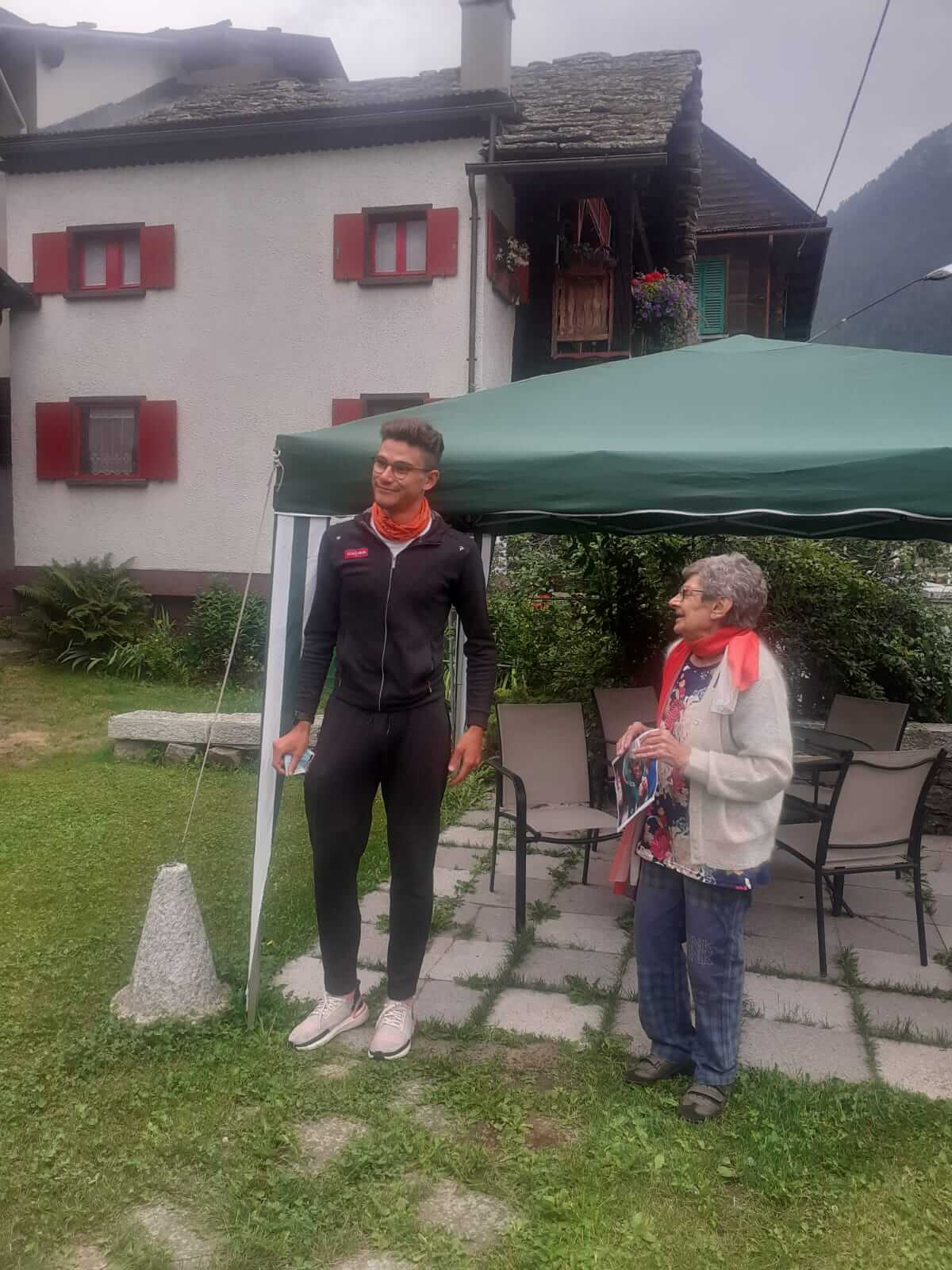Filippo Ganna E Anna Bettineschi. Il Campione e la Fan ottuagenaria