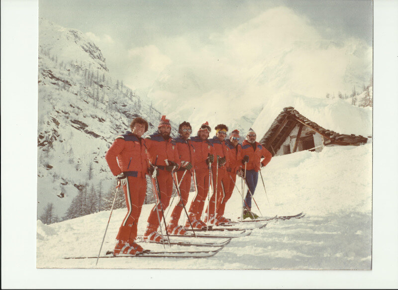 Flavio Barell Ferruccio Pirazzi Albis Schranz Aldo Pirazzi Gianpiero Iacchini Alessandro Oberto e Gianni Rapetti