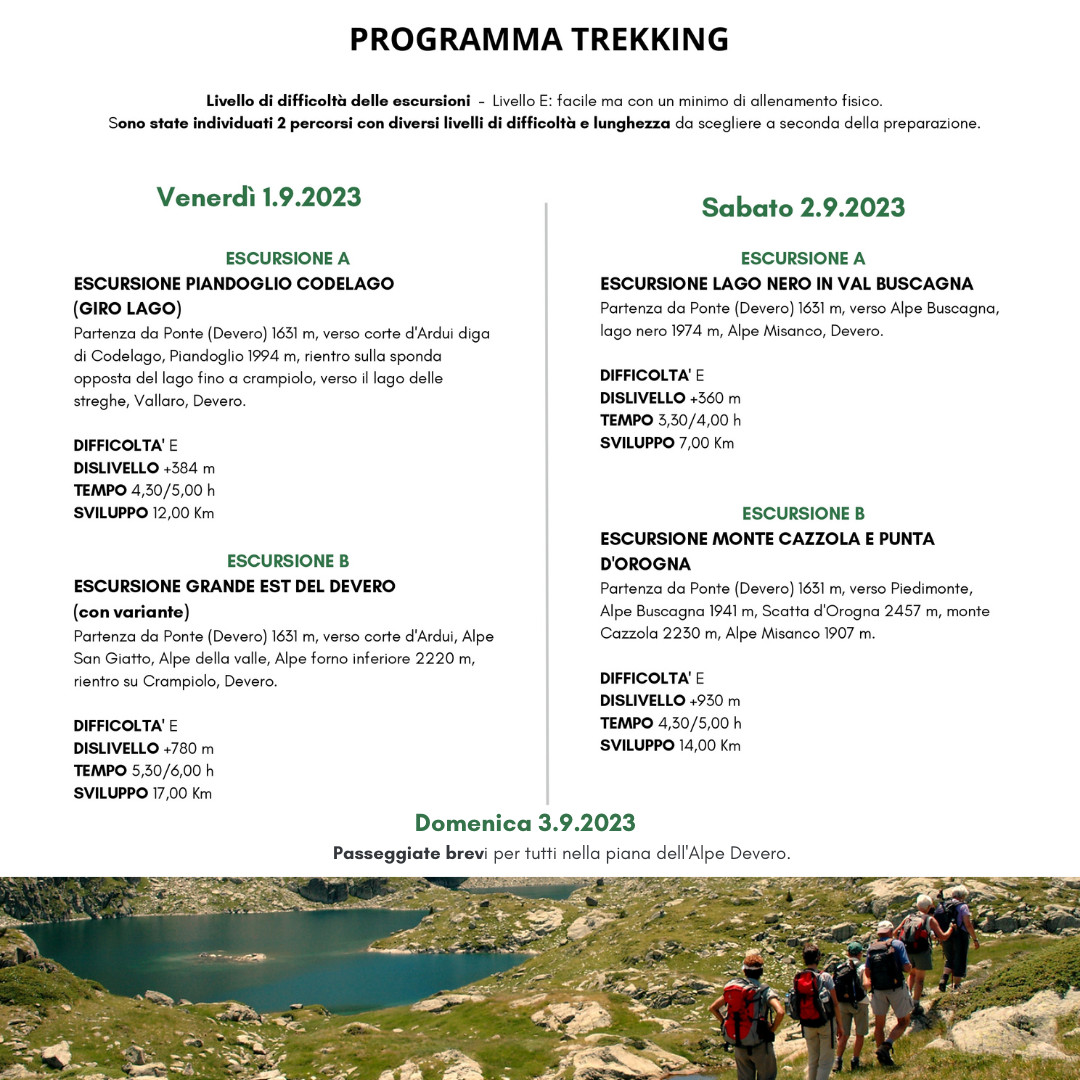 Montagna Ambiente trekking