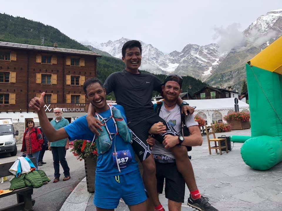 Mahesh Thapa (Nep)  -  Bikash Tamang (Nep)  - Rafael Bethencourt Guimera (E)