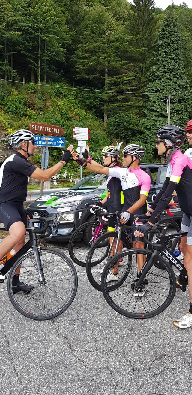 Partito Da Macugnaga Il Giro Del Piemonte Per La Sicurezza Del Ciclista