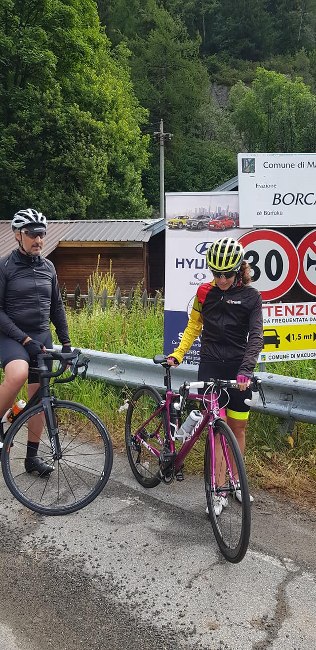 Partito Da Macugnaga Il Giro Del Piemonte Per La Sicurezza Del Ciclista