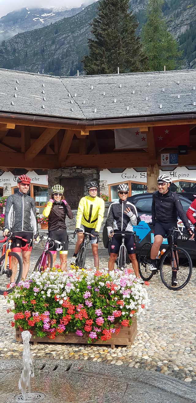 Partito Da Macugnaga Il Giro Del Piemonte Per La Sicurezza Del Ciclista