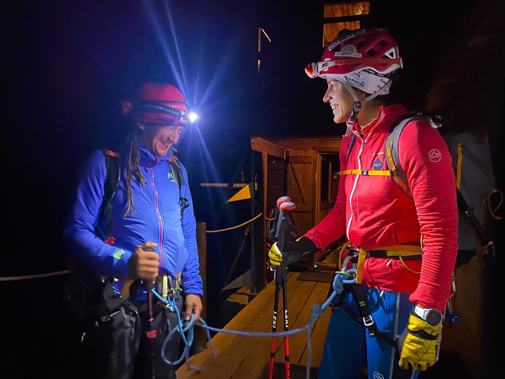 Tamara Lunger Sulla Nordend