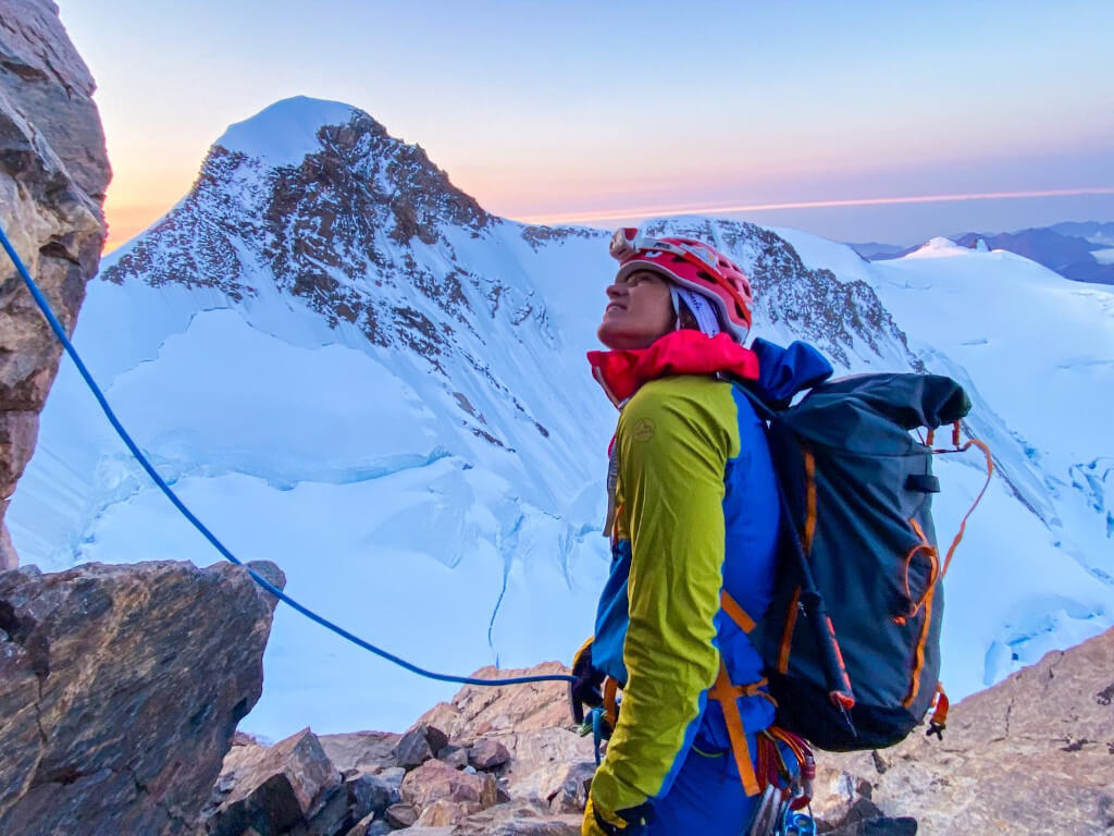 Tamara Lunger Sulla Nordend