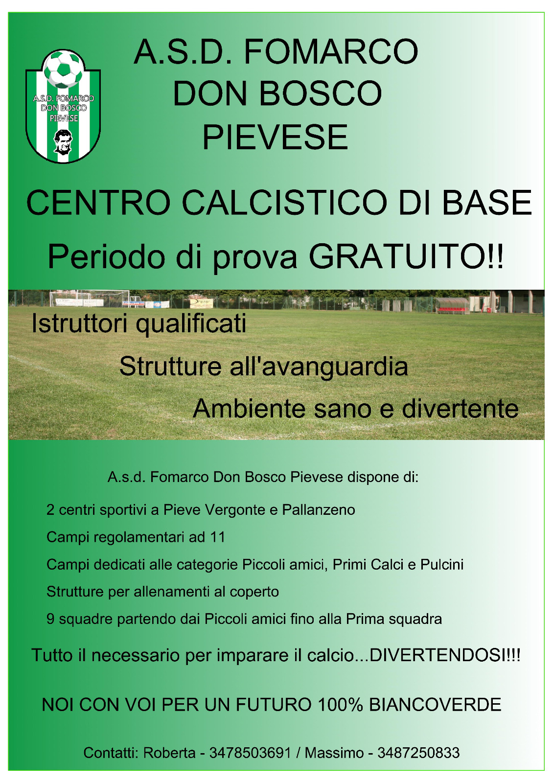 Locandina ASD Fomarco