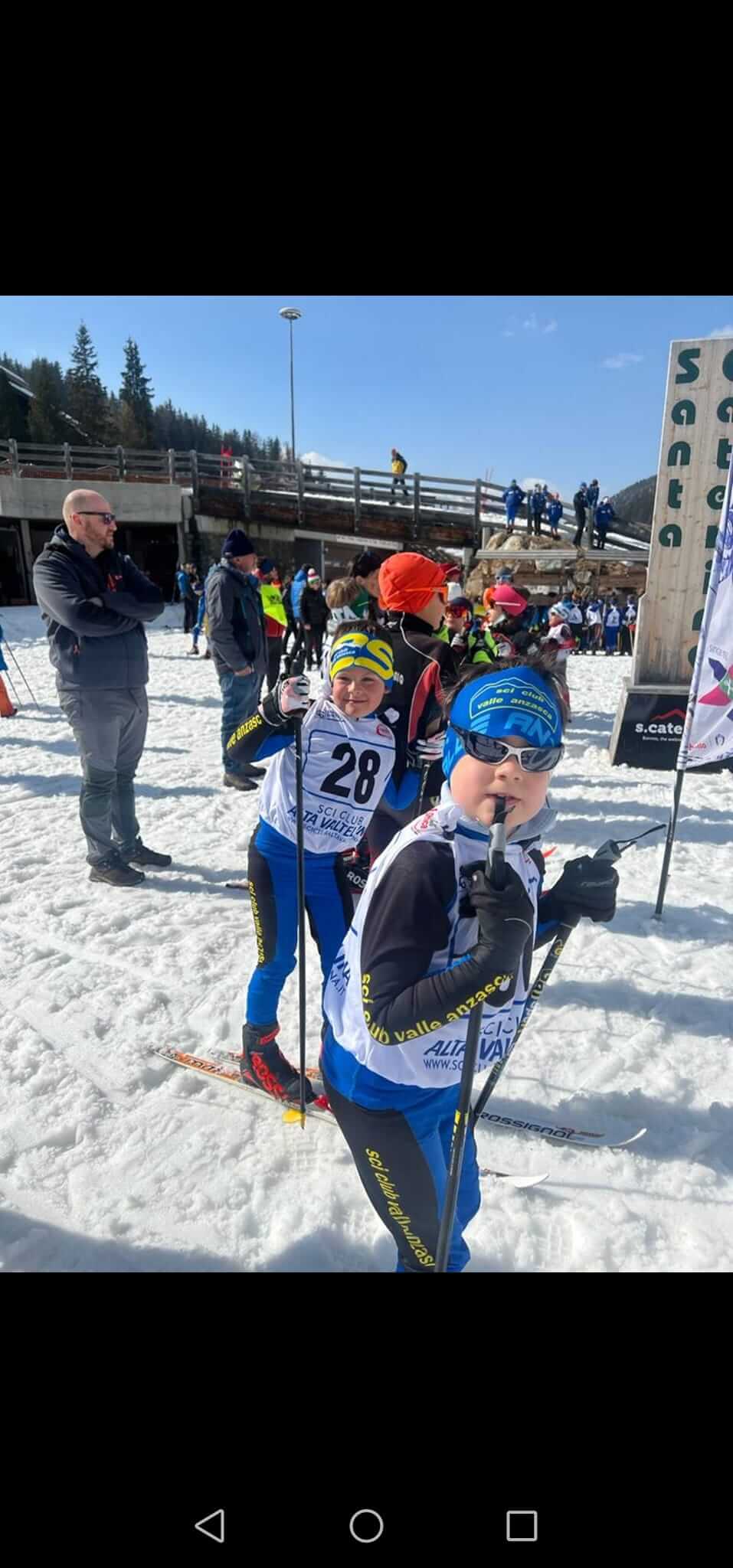 Sveva Arhire Dello Sci Club Valle Anzasca Ha Vinto I Campionati Regionali Pulcini Di Sci Di Fondo