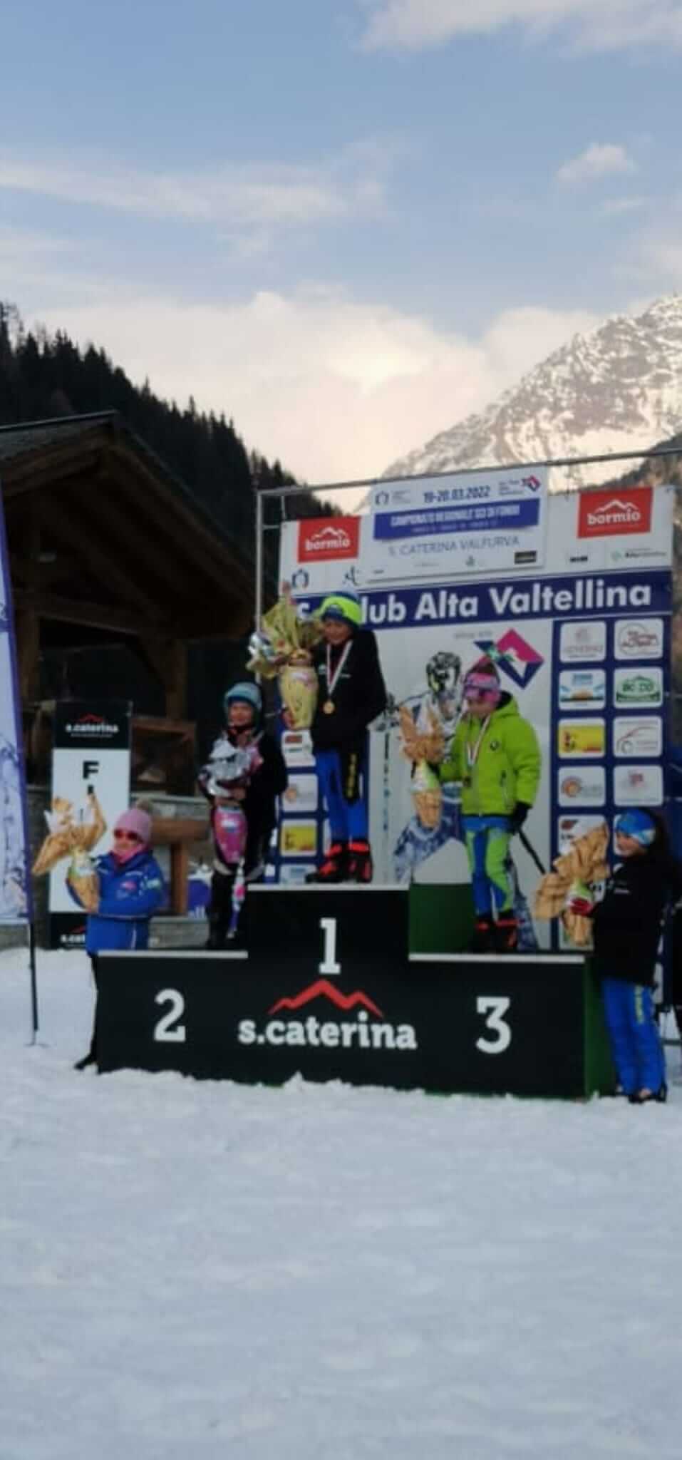Sveva Arhire Dello Sci Club Valle Anzasca Ha Vinto I Campionati Regionali Pulcini Di Sci Di Fondo