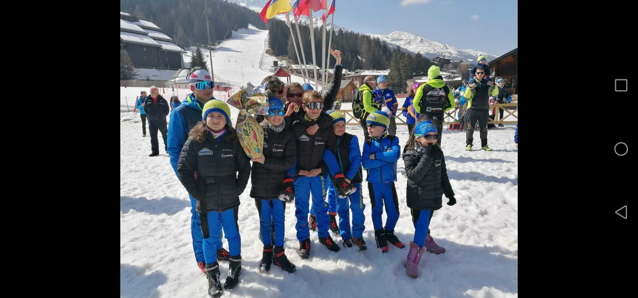Sveva Arhire Dello Sci Club Valle Anzasca Ha Vinto I Campionati Regionali Pulcini Di Sci Di Fondo