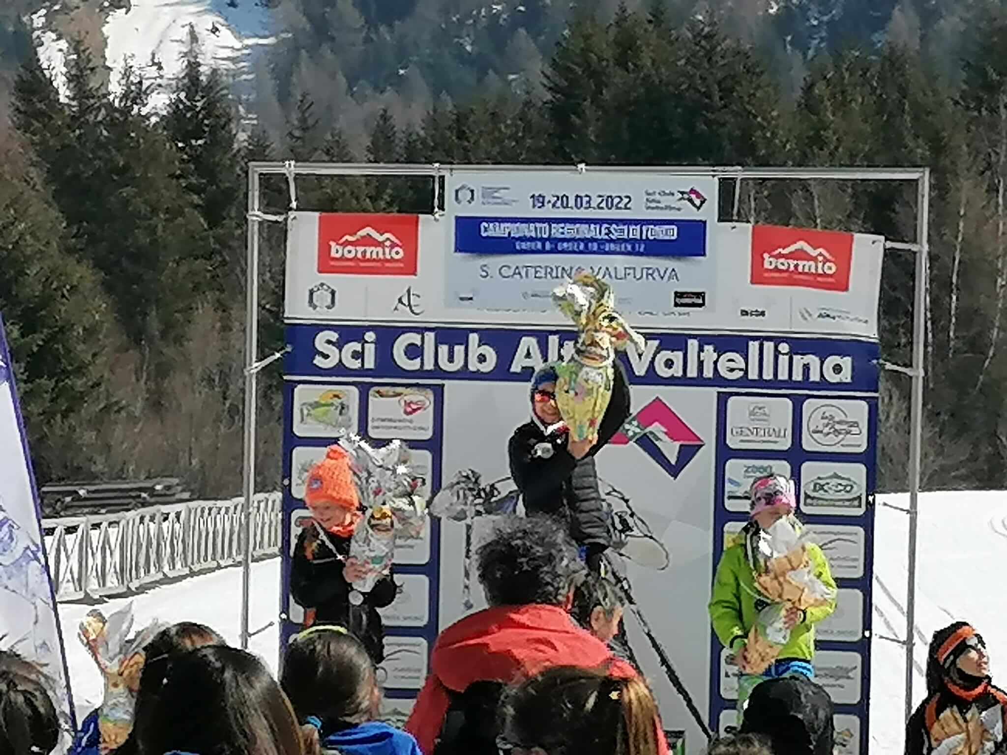 Sveva Arhire Dello Sci Club Valle Anzasca Ha Vinto I Campionati Regionali Pulcini Di Sci Di Fondo
