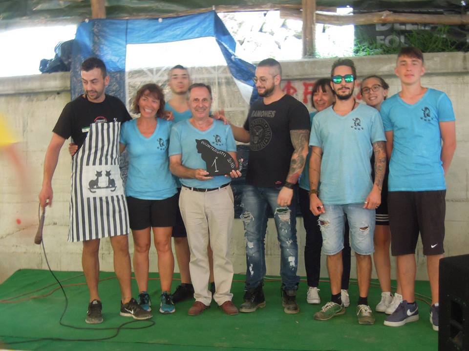 Incontragatti 2018 -la formazione vincente di Bugnate Incontragatti 2018 -la formazione vincente di Bugnate