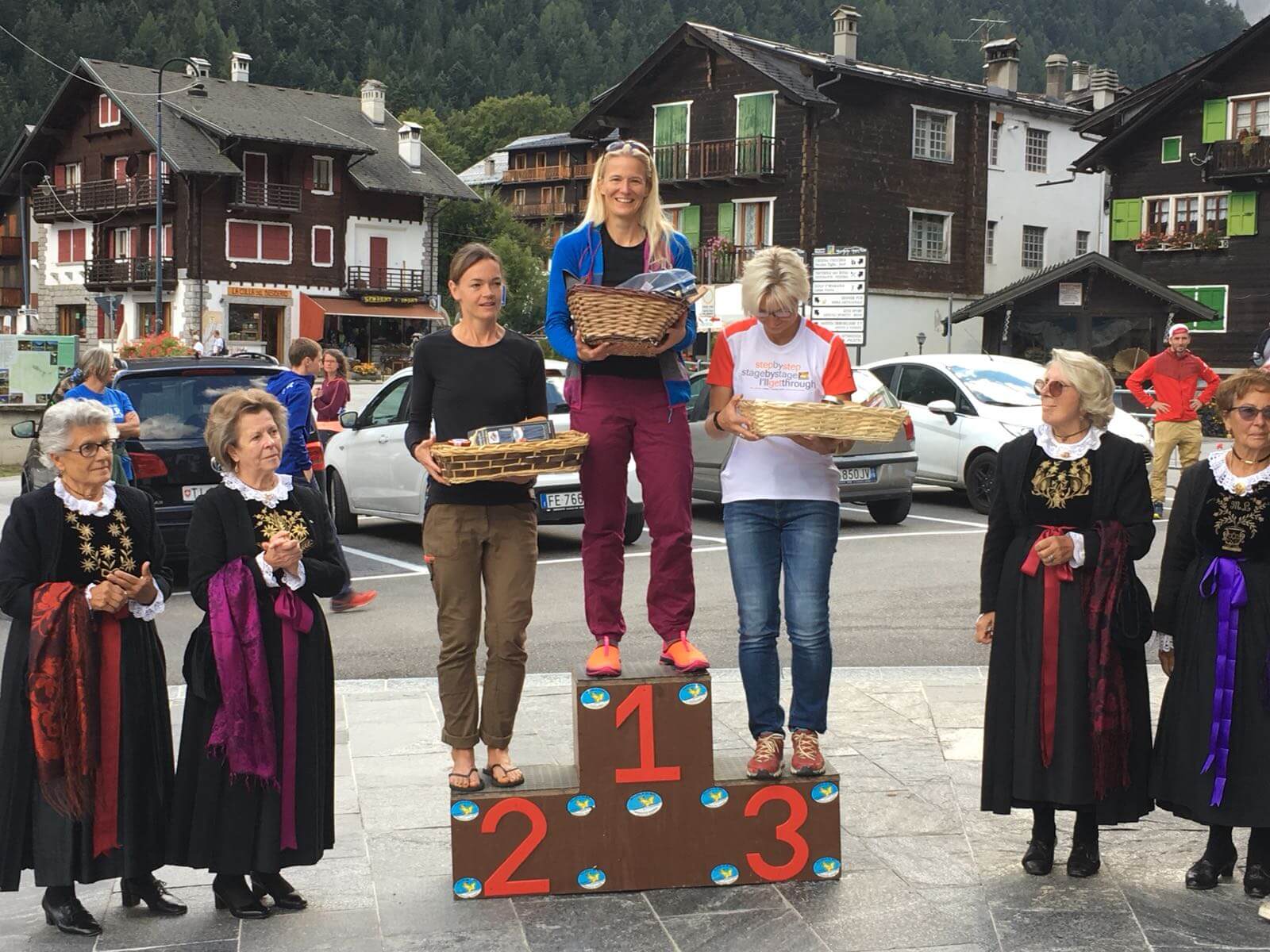Ultra Tour Monte Rosa 2018, podio donne