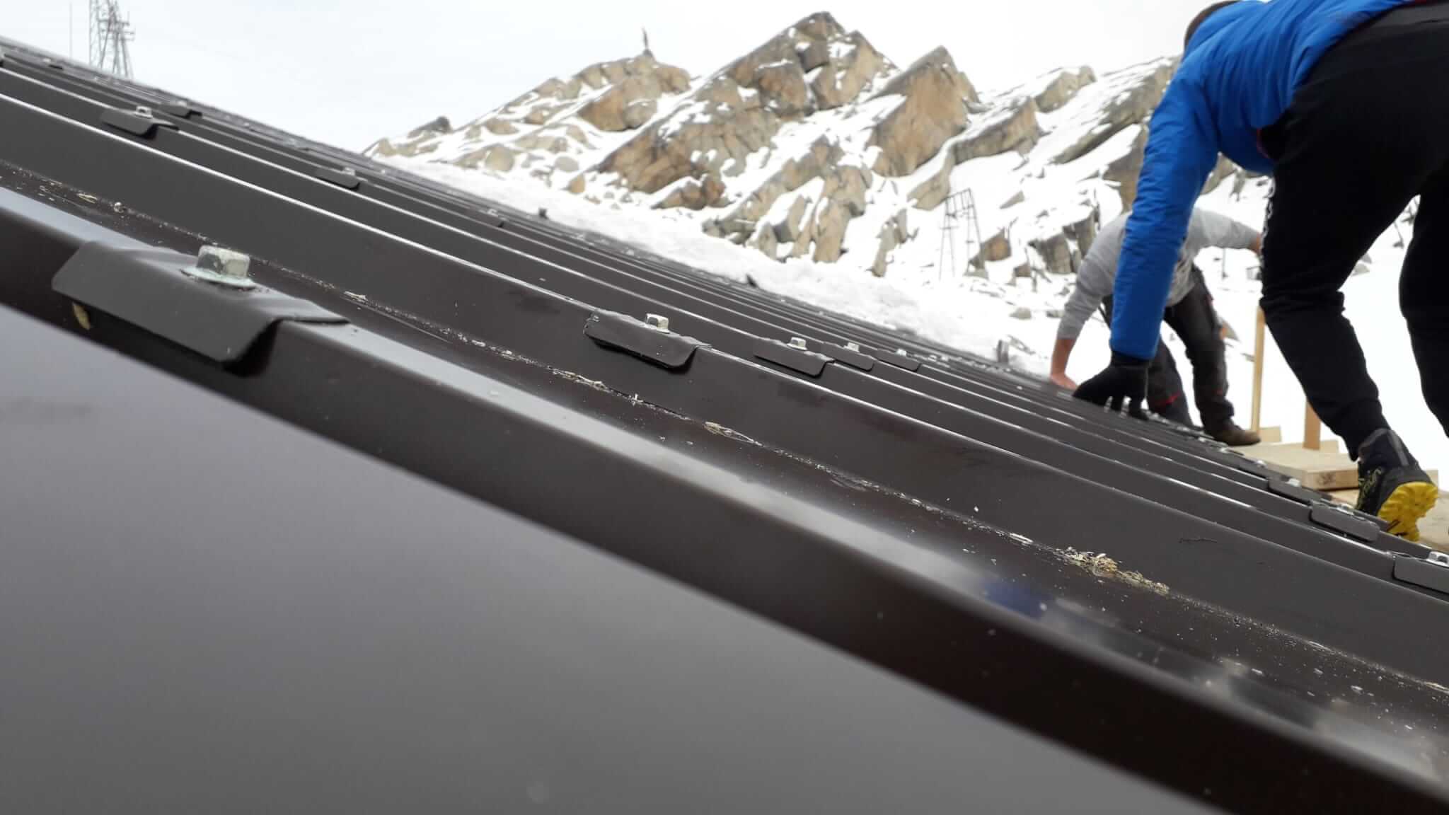 Ripristinato Il Tetto Del Rifugio Oberto