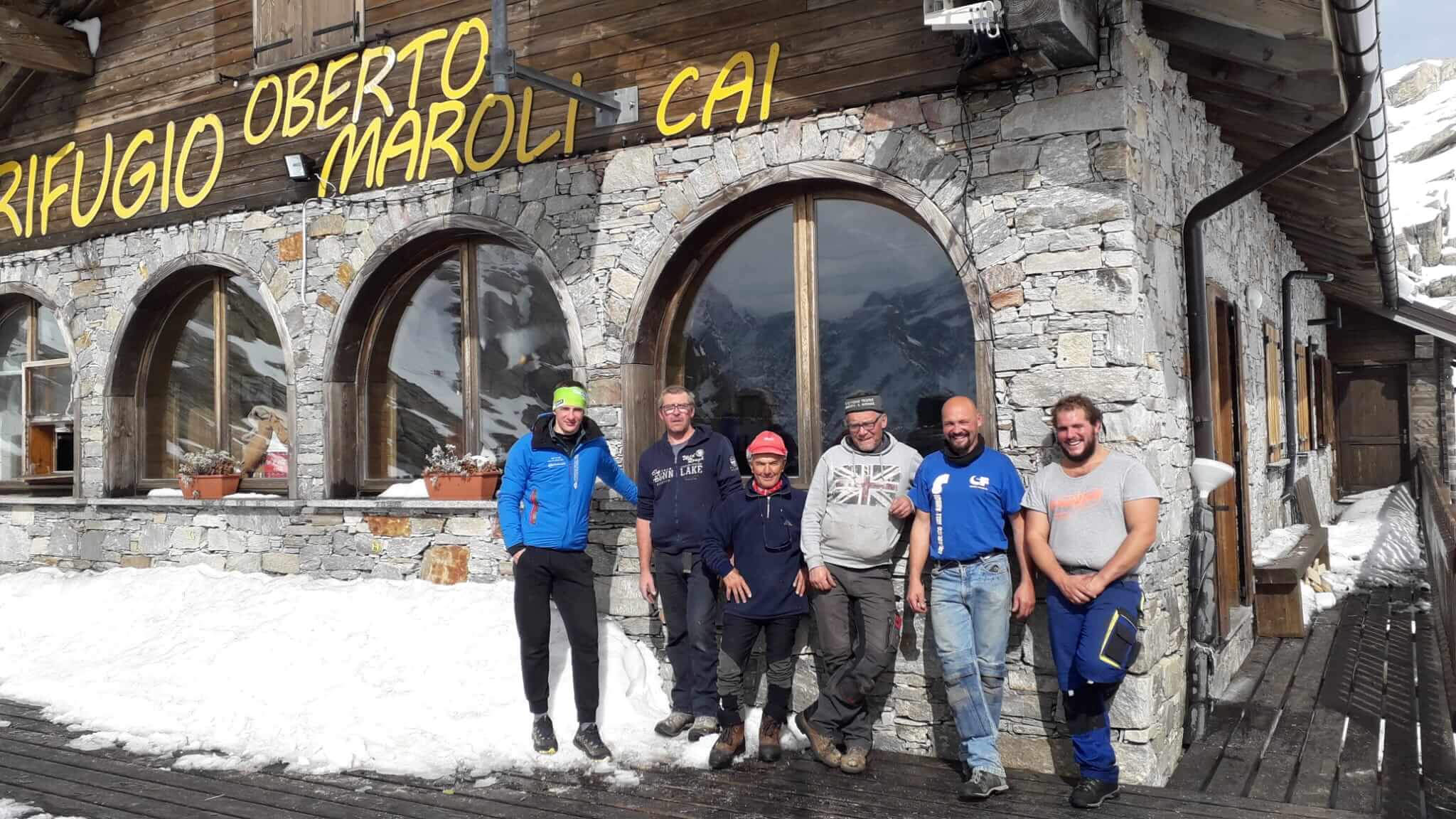 Ripristinato Il Tetto Del Rifugio Oberto