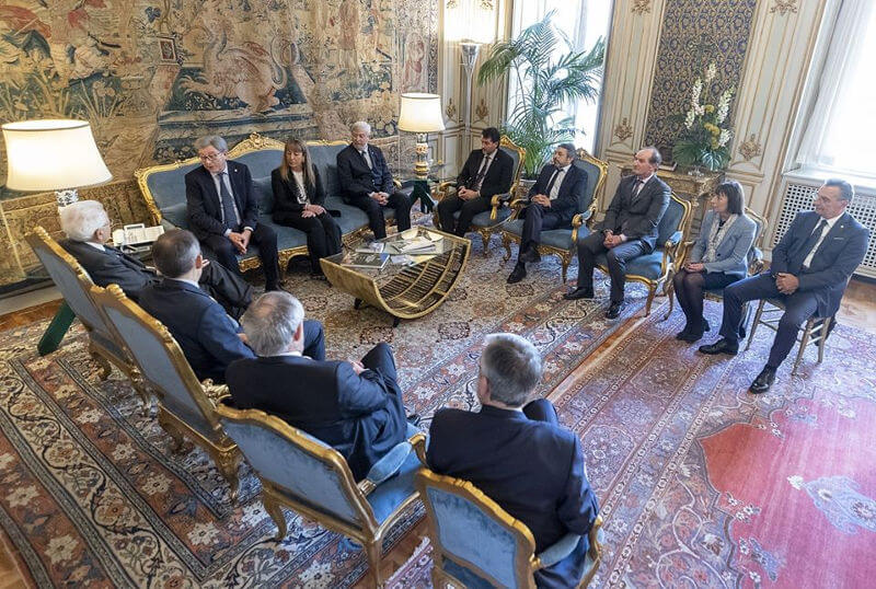 una delegazione del cai ricevuta dal presidente mattarella 1