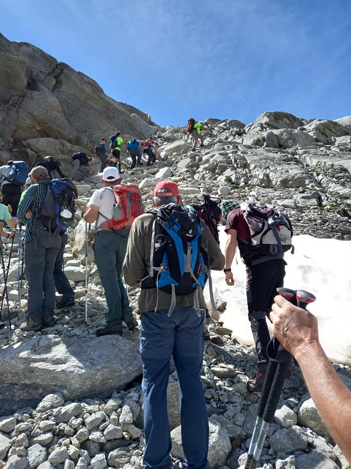 La salita al Passo