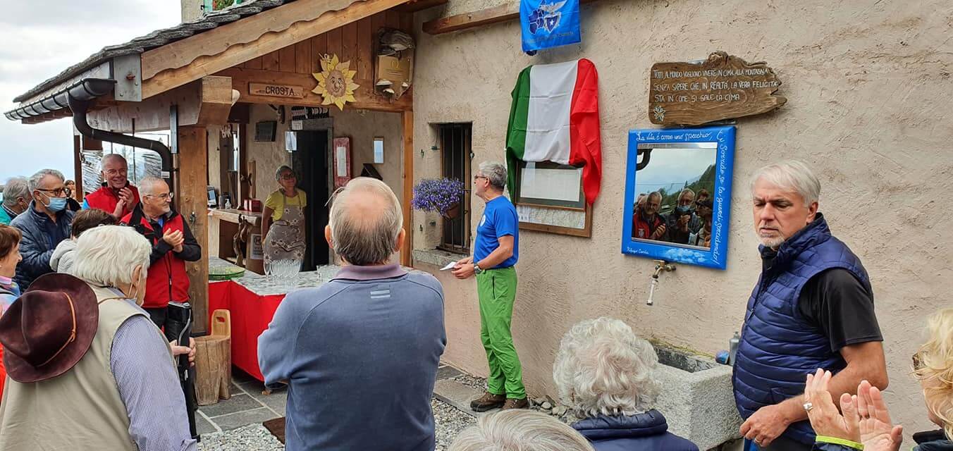 All Alpe Solcio Il Cai Gallarate Ha Ricordato Pietro Crosta