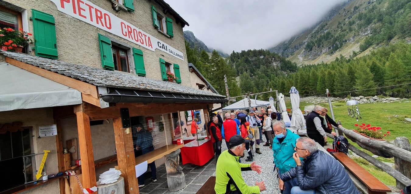 All Alpe Solcio Il Cai Gallarate Ha Ricordato Pietro Crosta