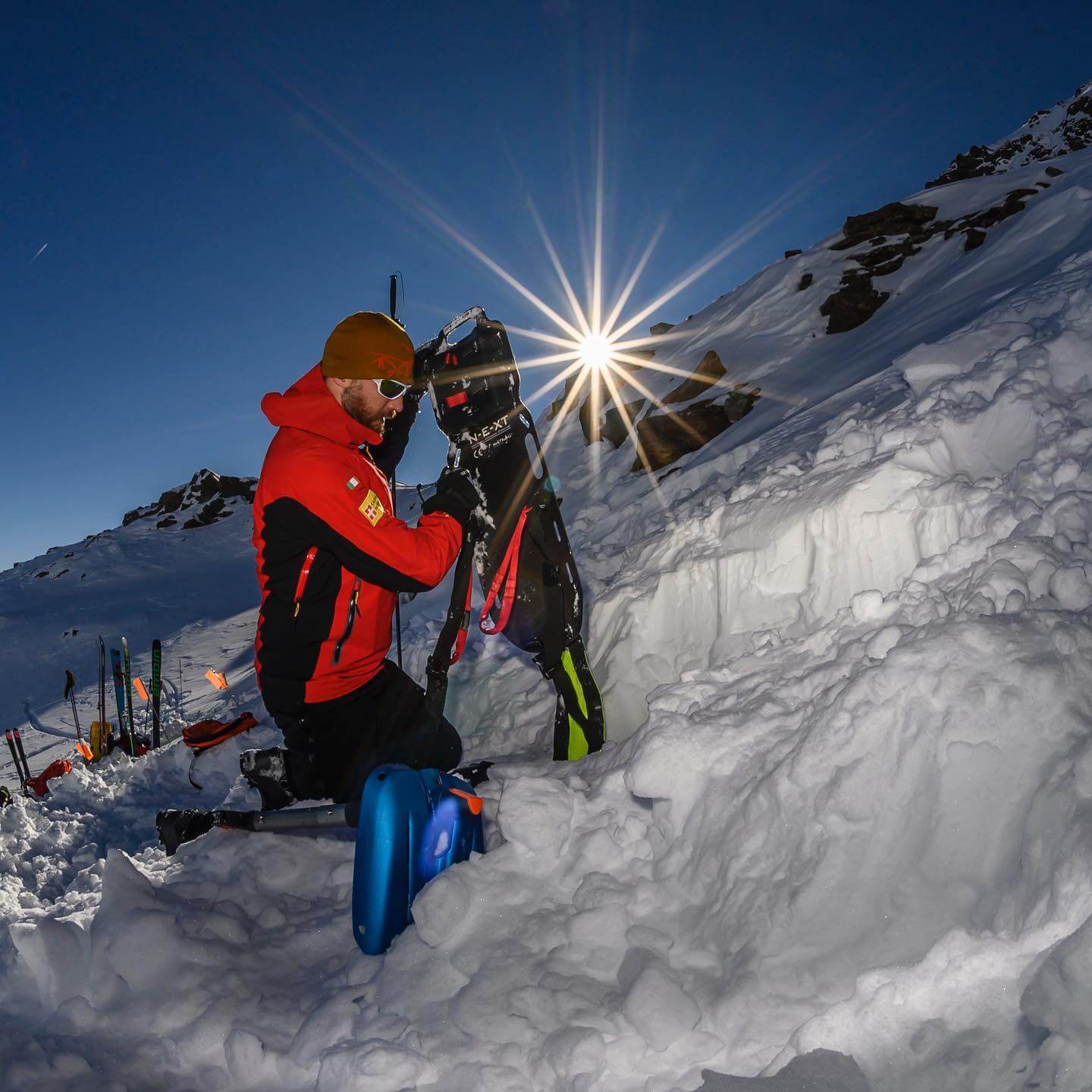 Soccorso Ambiente Montano Invernale Winter Mountain Rescue Course