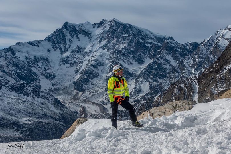 Addestramento Al Passo Del Moro Per La Squadra Del Soccorso Alpino Di Villadossola Antrona