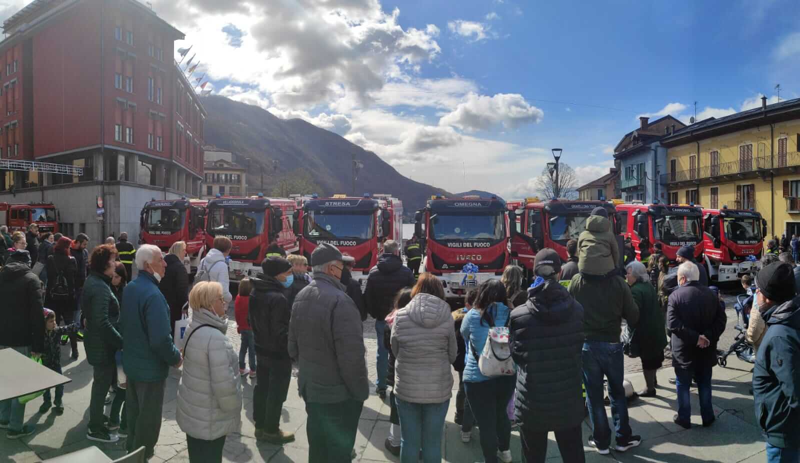 Arrivata A Macugnaga La Nuova Autopompa Dei Vigili Del Fuoco Volontari