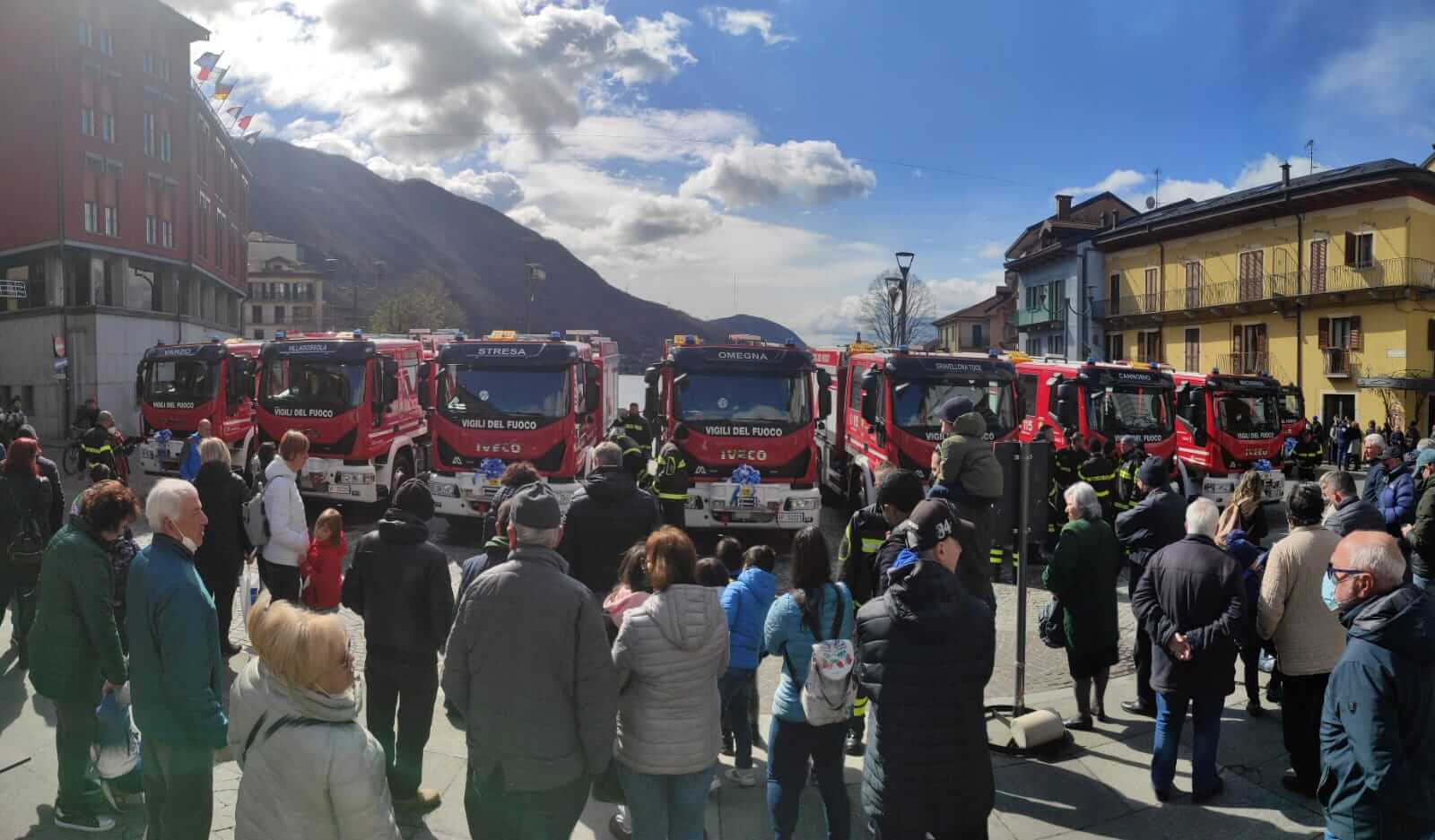 Arrivata A Macugnaga La Nuova Autopompa Dei Vigili Del Fuoco Volontari