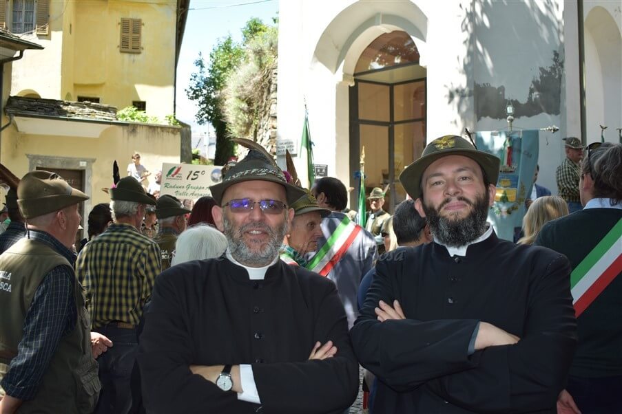Don Simone Rolandi e Don Fabrizio Cammelli