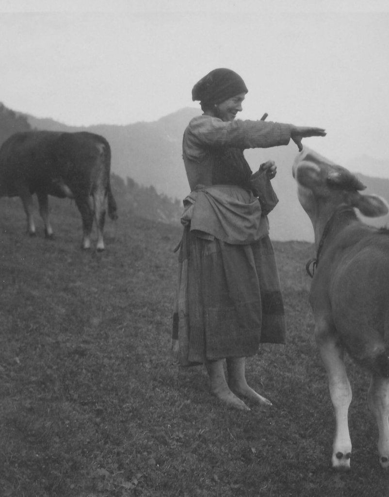 Nonna Rosa a Novaprer - primi anni 1900