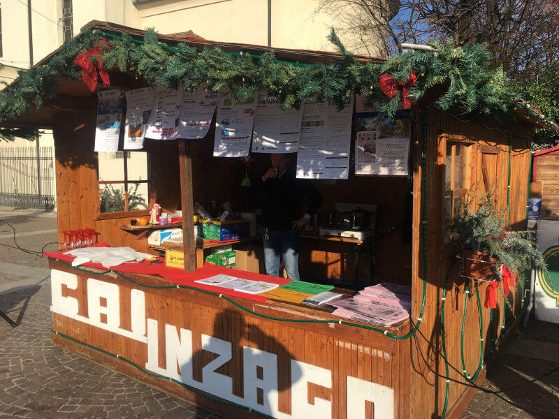 Il Rosa al mercatino di Natale di Inzago
