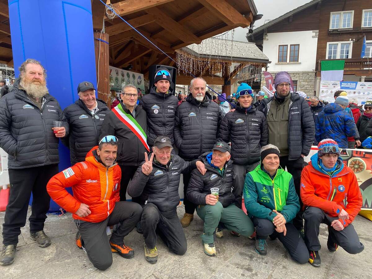 Oscar Tonietti E Yari Lanti Con Gli Organizzatori
