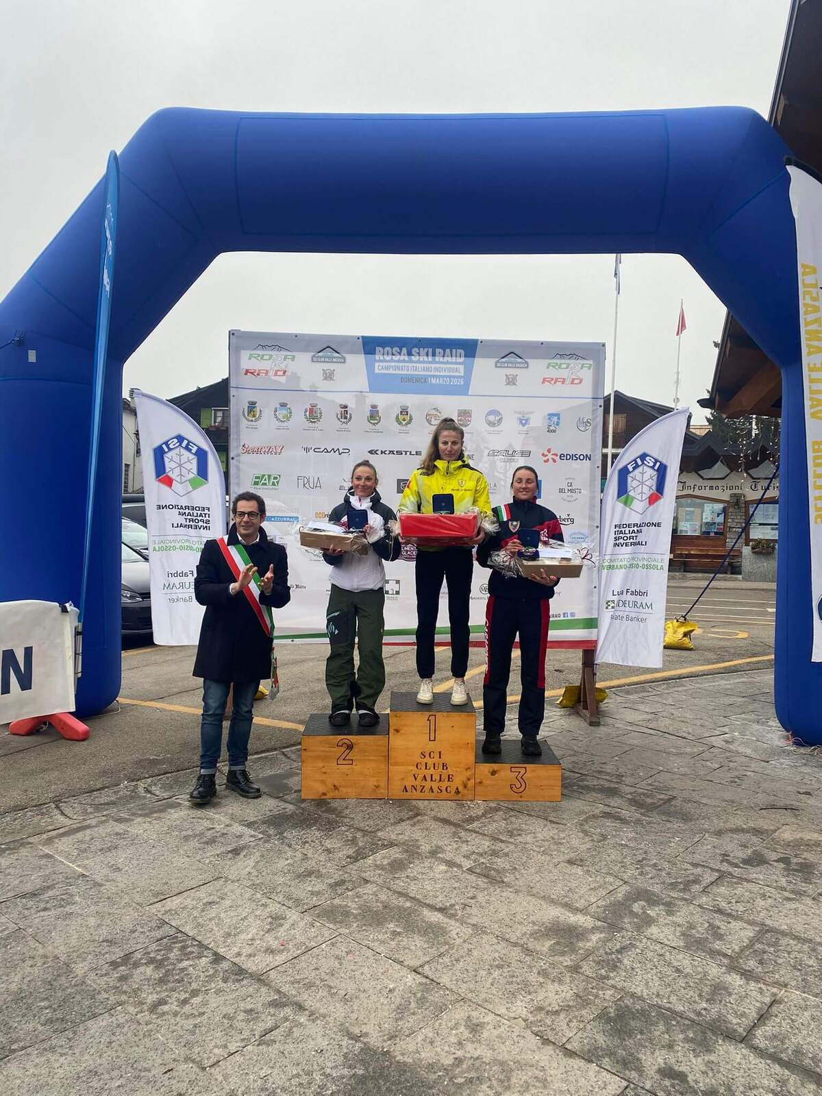 Podio Femminile Campionato Italiano