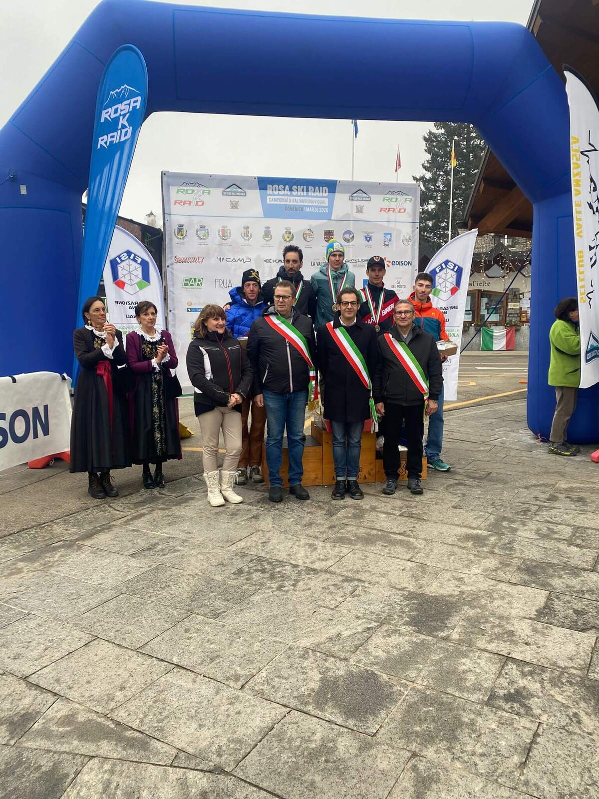 Podio Maschile Campionato Italiano