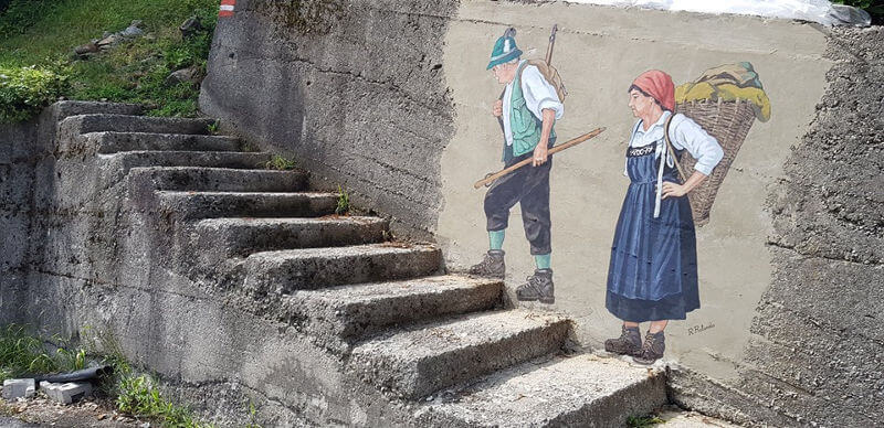 Dipinto e Scala