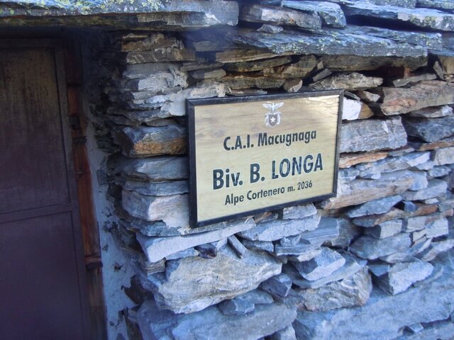 Alpe Cortenero - Bivacco Longa