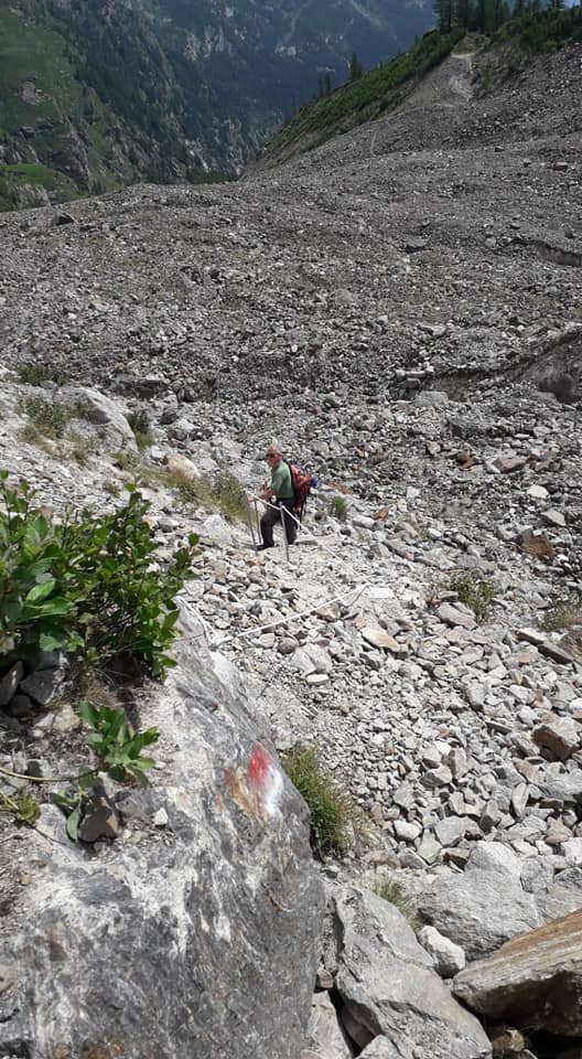 Frana La Morena Al Belvedere Nella Zona Miravalle