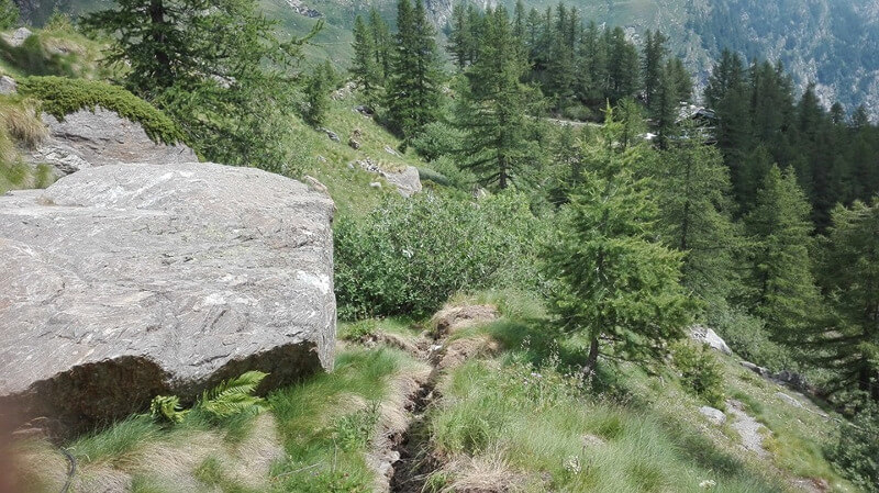 Frana La Morena Al Belvedere Nella Zona Miravalle