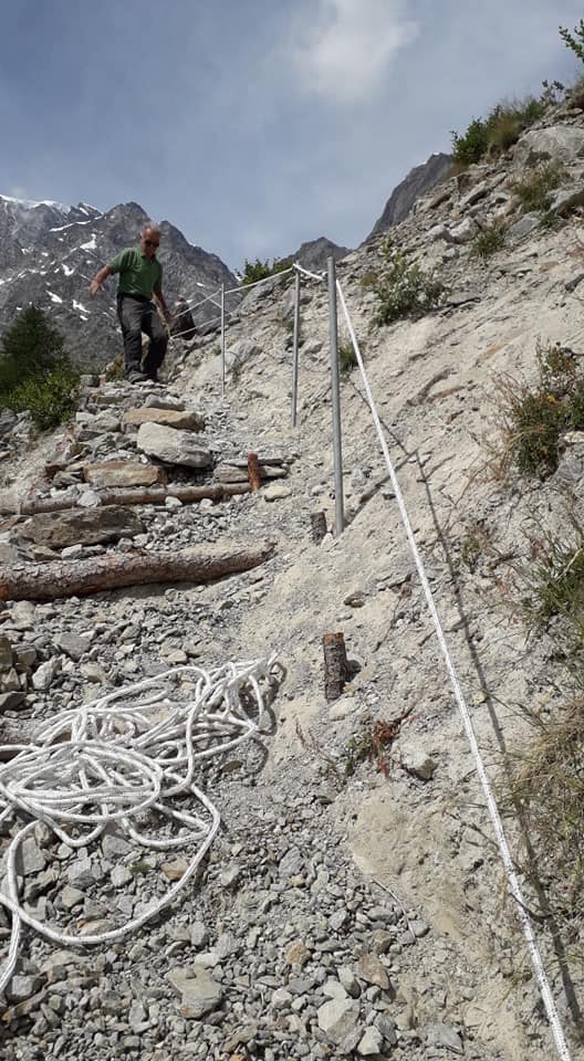 Frana La Morena Al Belvedere Nella Zona Miravalle