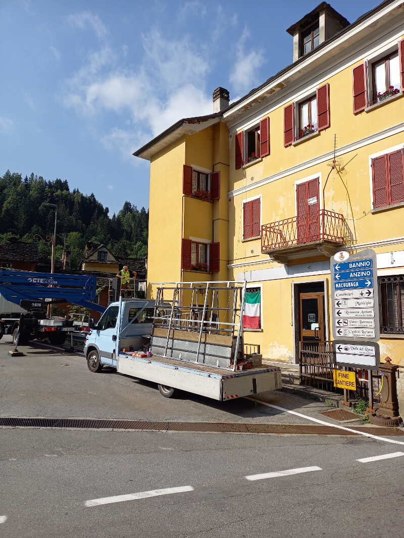 Bannio Anzino Anniversario Per Gruppo Alpini E Milizia Tradizionale