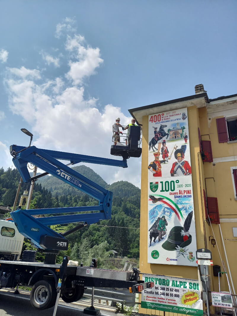 Bannio Anzino Anniversario Per Gruppo Alpini E Milizia Tradizionale