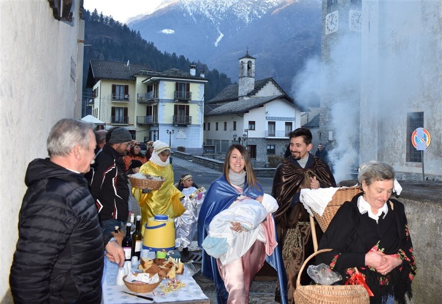 Bannio Festa Dul Bambin Presepe Vivente E Antichi Mestieri