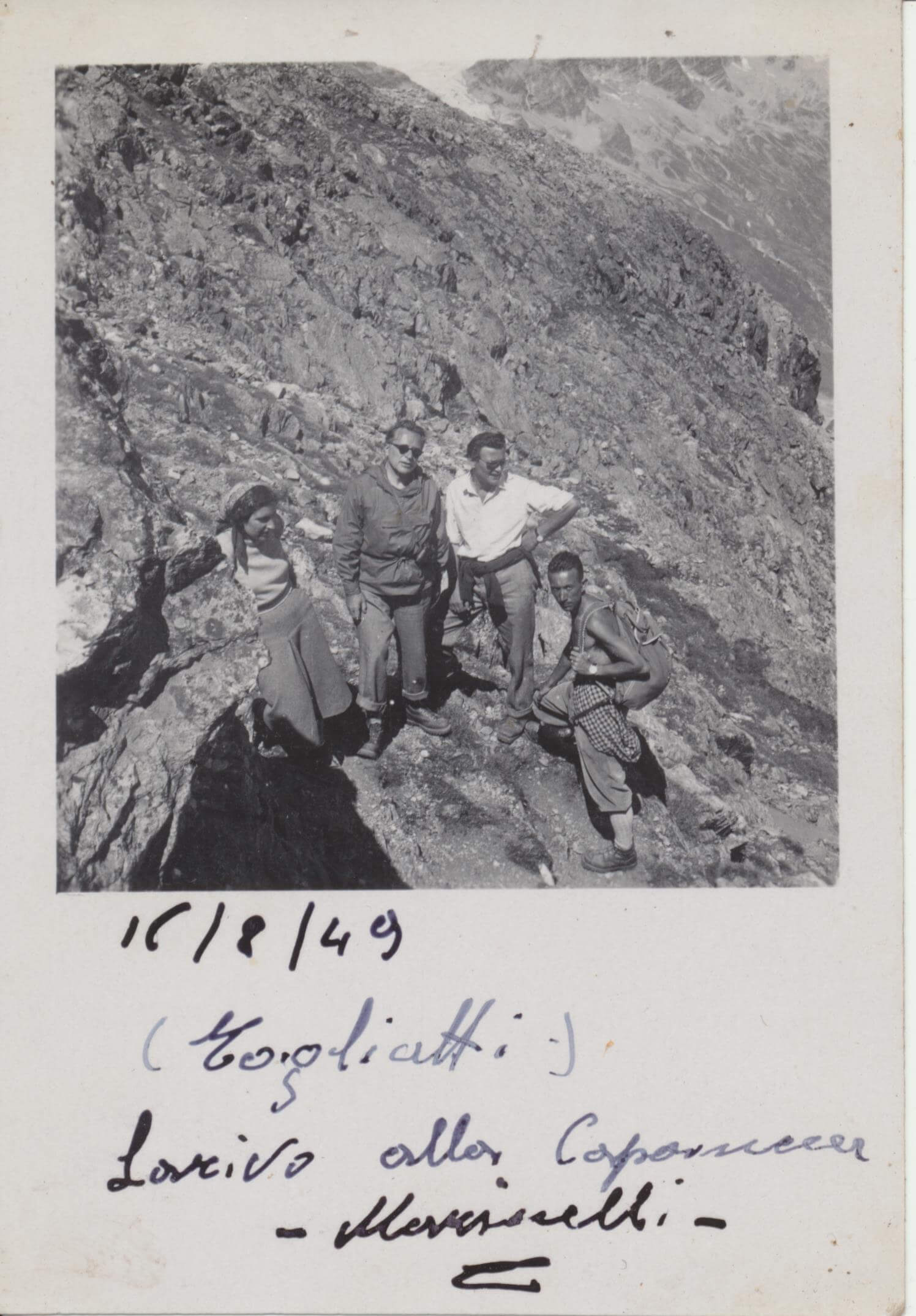 Rifugio Eugenio Sella, 5/8/1950