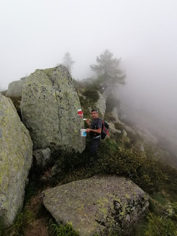 Tracciato Il Sentiero Da Ceppo Morelli Al Passo Tignaga