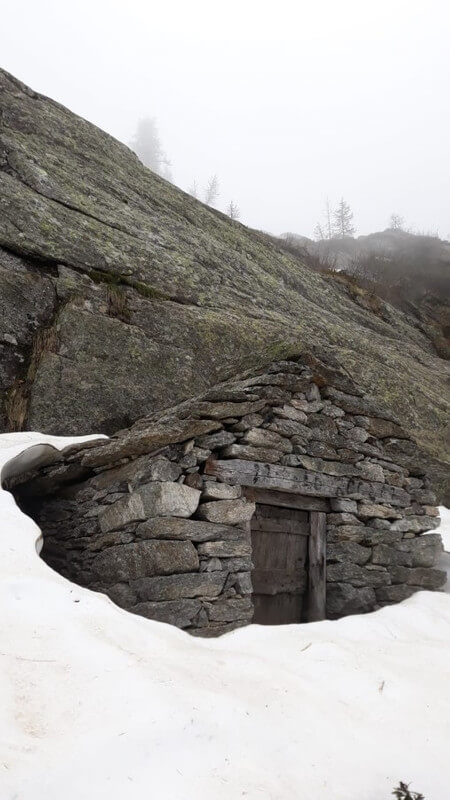 Tracciato Il Sentiero Da Ceppo Morelli Al Passo Tignaga