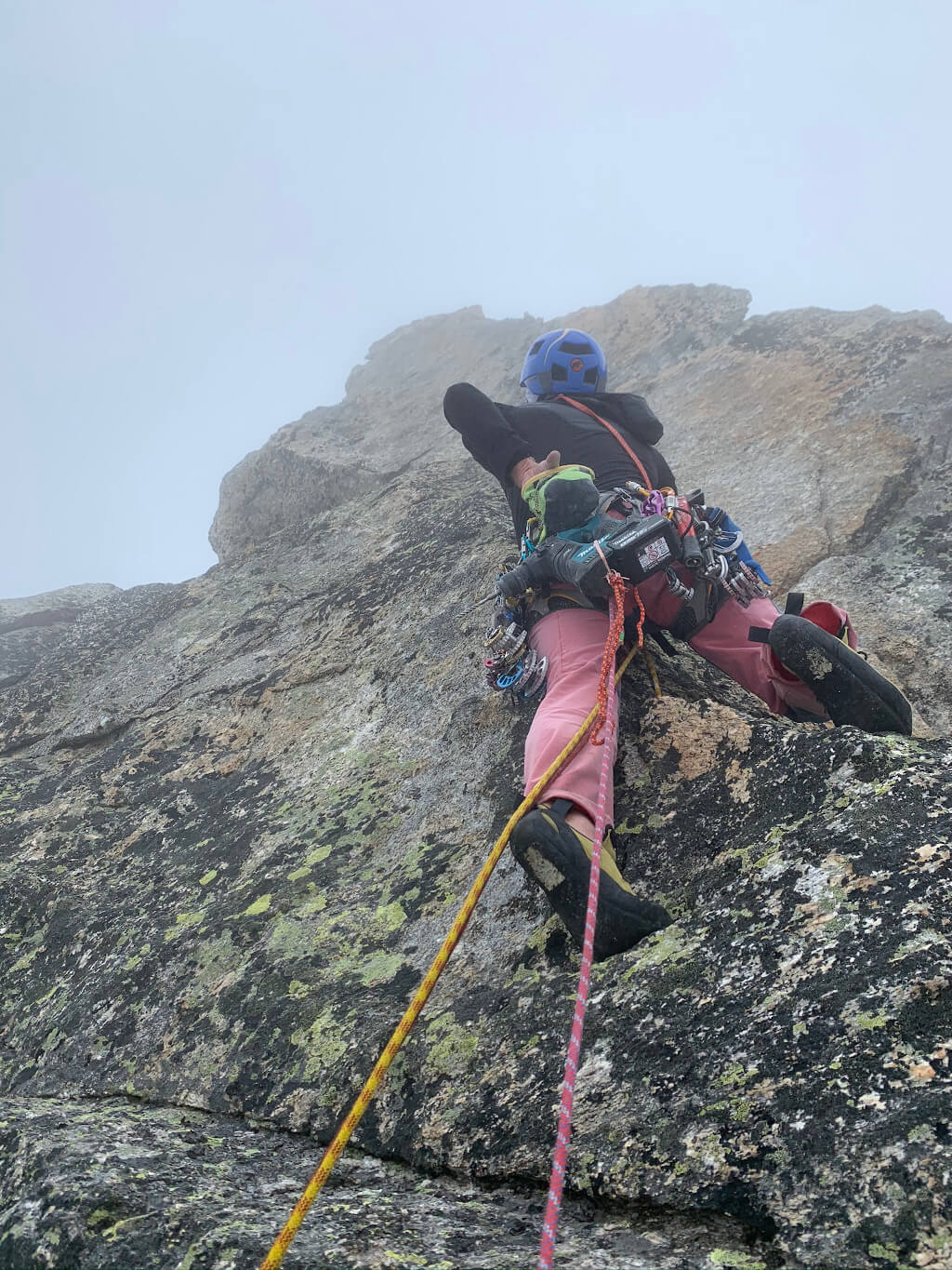 Una nuova via alpinistica sulla Punta Laugera